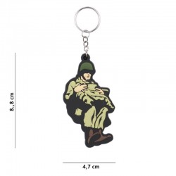 Porte-Clés 3D WWII Paratrooper